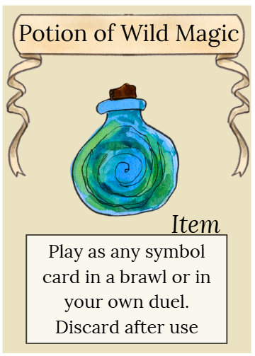 wild magic potion card